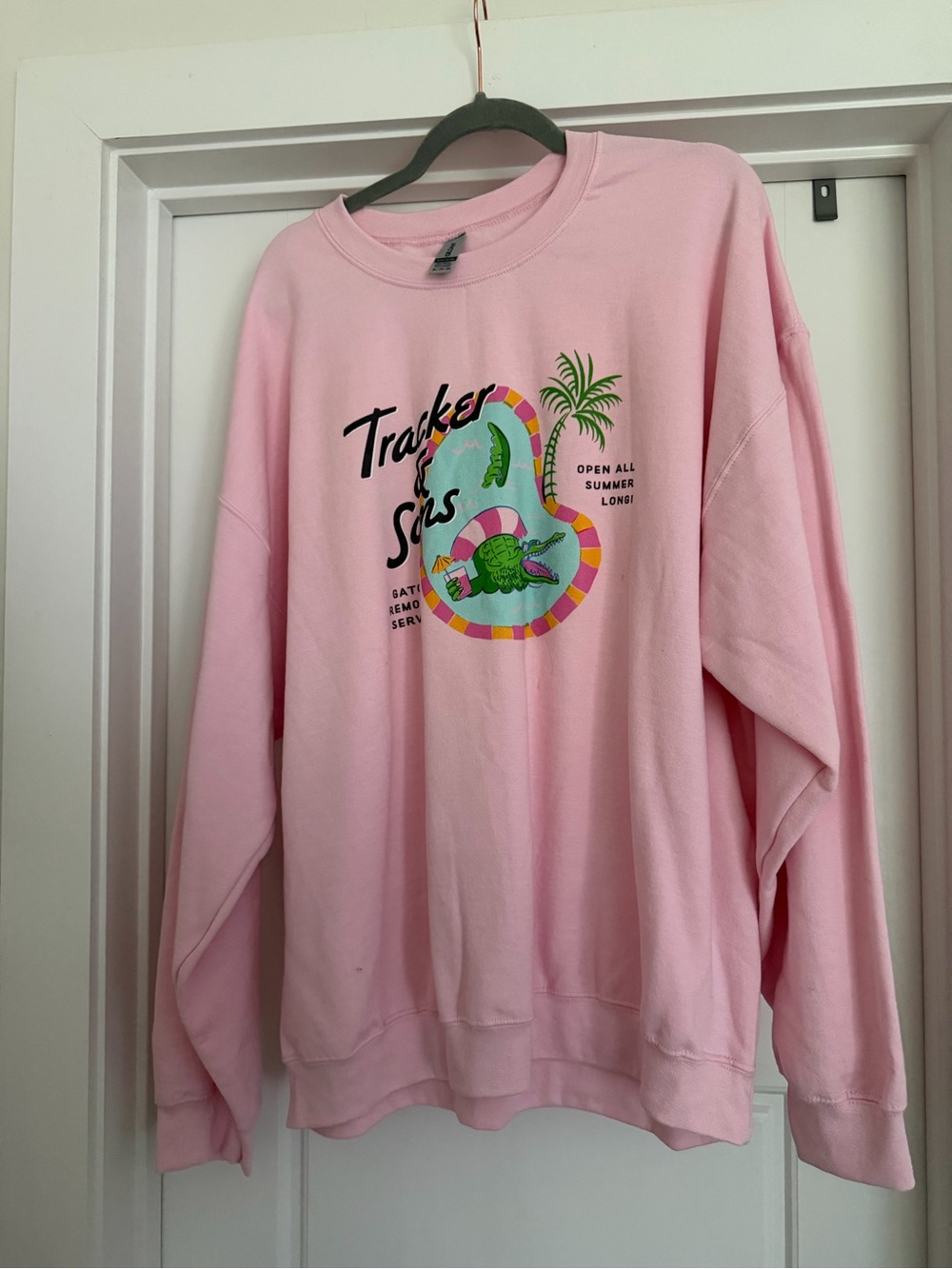 The Tim Tracker Graphic Crewneck Sweatshirt